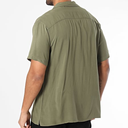 Produkt - Chemise Manches Courtes Damian Vert Kaki