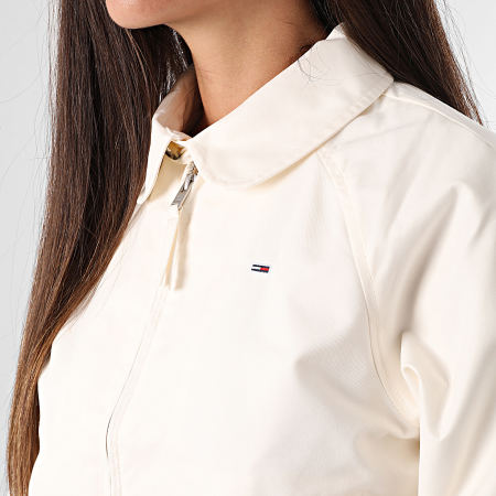 Tommy Jeans - Chaqueta Corta Mujer 0403 Beige