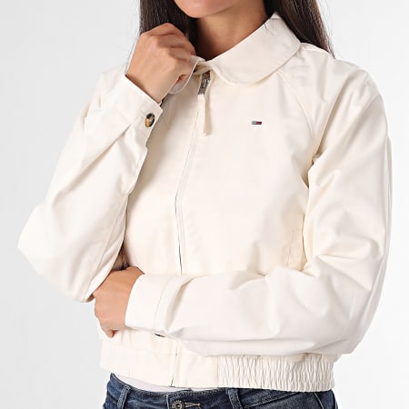Tommy Jeans - Chaqueta Corta Mujer 0403 Beige