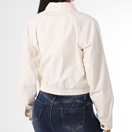 Tommy Jeans - Chaqueta Corta Mujer 0403 Beige