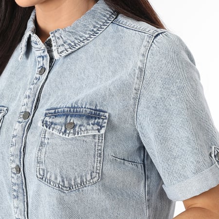 Vero Moda - Robe Jean Femme Jennie Bleu Denim