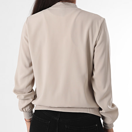 Vero Moda - Veste Bomber Femme Coco Beige