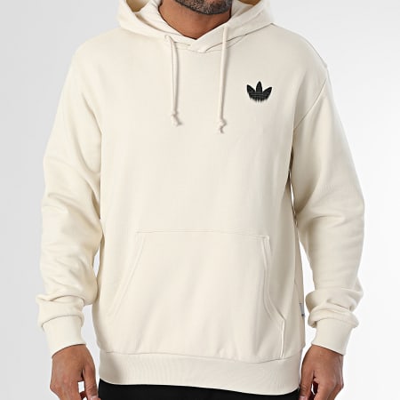 Adidas Originals - Sweat Capuche Skeleton JN4557 Beige