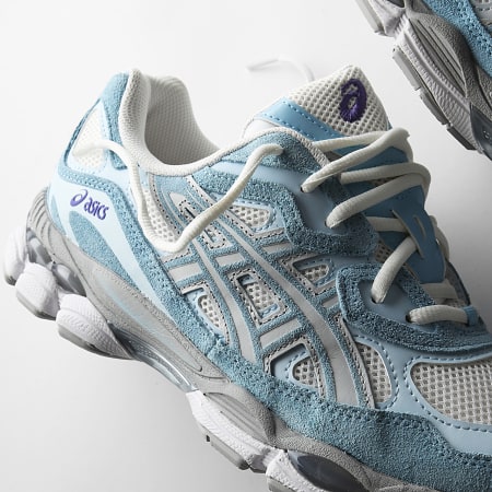 Asics - Baskets Gel NYC 1203A383 Cream Arctic Sky