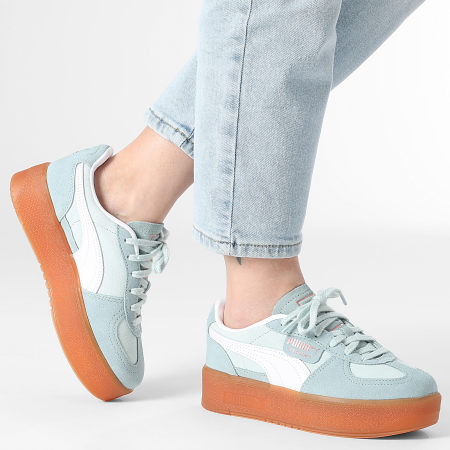 ★PUMA★Palermo Elevata Women Peaceful Blue-Gum 399348-11 Buy Wmns Palermo Elevata 'Peaceful Blue Gum' - 399348 11