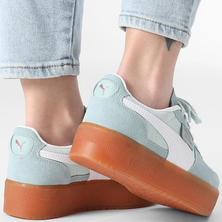 ★PUMA★Palermo Elevata Women Peaceful Blue-Gum 399348-11 Palermo Elevata Women's Sneakers | PUMA
