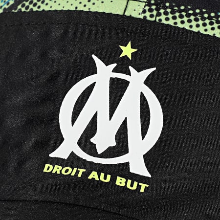 Puma - Casquette OM Faster 5 Panel 026264 Noir Bleu Roi Vert Fluo