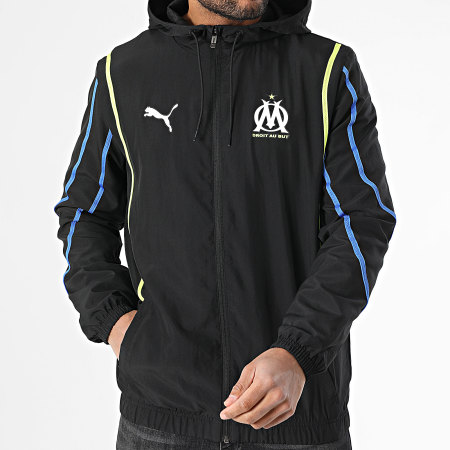 Puma - Veste Zippée Capuche OM Faster 782186 Noir