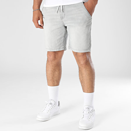 Teddy Smith - Short Jean Dooby 10417227D Gris