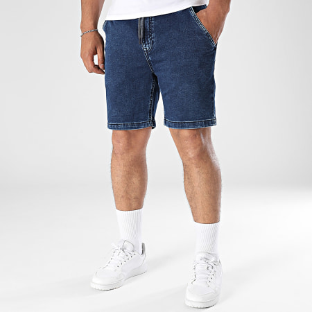 Teddy Smith - Short Jean Dooby 10417227D Bleu Brut