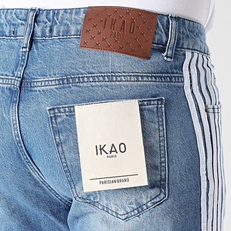 Classic Series - Jean Flare A Bandes 344 Bleu Denim
