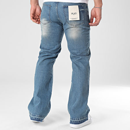 Classic Series - Jean Flare 342 Bleu Denim Beige Délavé