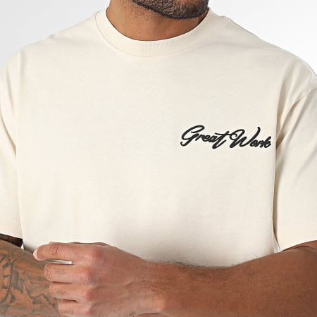 Classic Series - Tee Shirt Oversize Large 088 Beige