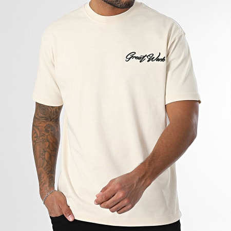 Classic Series - Tee Shirt Oversize Large 088 Beige