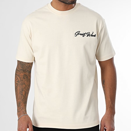 Classic Series - Tee Shirt Oversize Large 088 Beige