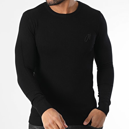 John H - Suéter 050 Negro Negro