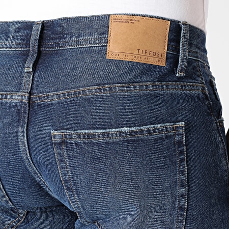 Tiffosi - Short Jean Regular Fit 10059948 Bleu Denim