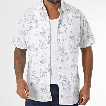 Tiffosi - Chemise Manches Courtes Marseille 10060182 Blanc