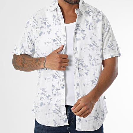 Tiffosi - Chemise Manches Courtes Marseille 10060182 Blanc