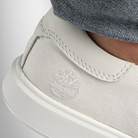 Timberland - Baskets Emerson Street Low Lace A6CQQ White Canvas