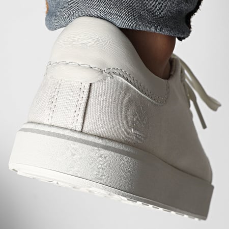 Timberland - Baskets Emerson Street Low Lace A6CQQ White Canvas