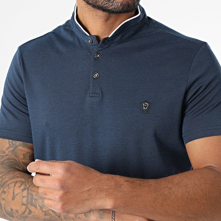 Classic Series - Polo Manches Courtes 571 Bleu Marine