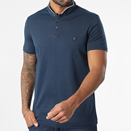 Classic Series - Polo Manches Courtes 571 Bleu Marine