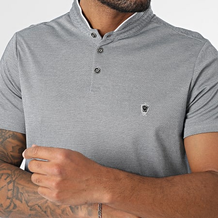 Classic Series - Polo Manches Courtes 571 Gris Chiné