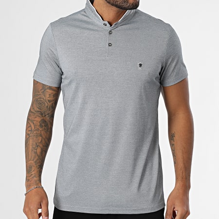 Classic Series - Polo Manches Courtes 571 Gris Chiné