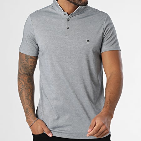 Classic Series - Polo Manches Courtes 571 Gris Chiné