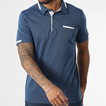 Classic Series - Polo Manches Courtes 572 Bleu Marine