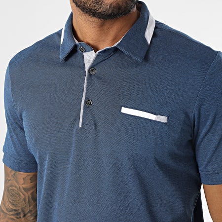 Classic Series - Polo Manches Courtes 572 Bleu Marine