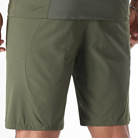 Comme Des Loups - Short Jogging Fighter Verde Caqui