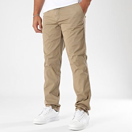 Armita - Pantalon Chino 37 Beige Foncé