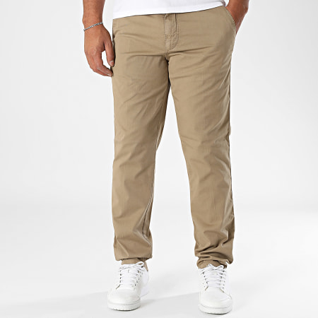 Armita - Pantalon Chino 37 Beige Foncé