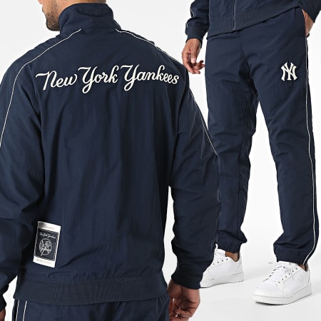 Champion - NY Yankees Track Suit 221238 Navy Blue - Ryses