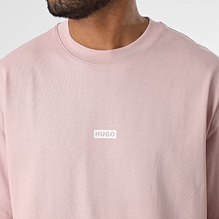 Hugo Blue - Tee Shirt Oversize Nalono 50509776 Rose