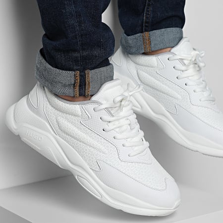 HUGO - Zapatillas Leon Runn Mono 50536270 Blanco
