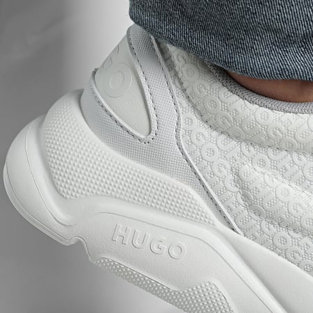 HUGO - Zapatillas Leon Runn Mono 50536270 Blanco