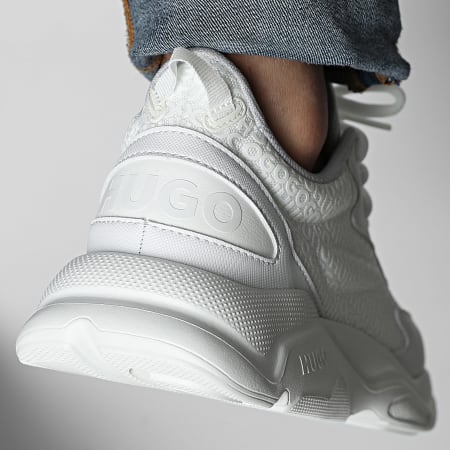 HUGO - Zapatillas Leon Runn Mono 50536270 Blanco