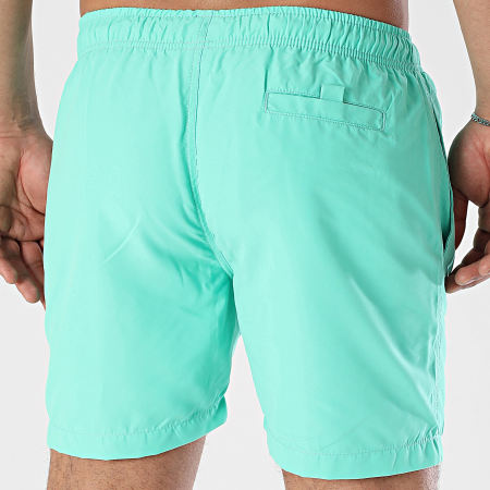 Luxury Lovers - Short De Bain Palm LA Shine Vert Pastel