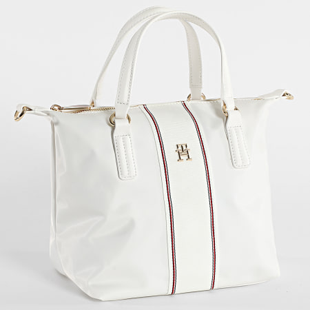 Tommy Hilfiger - Sac A Main Femme Poppy Small Tote Corp 7204 Blanc