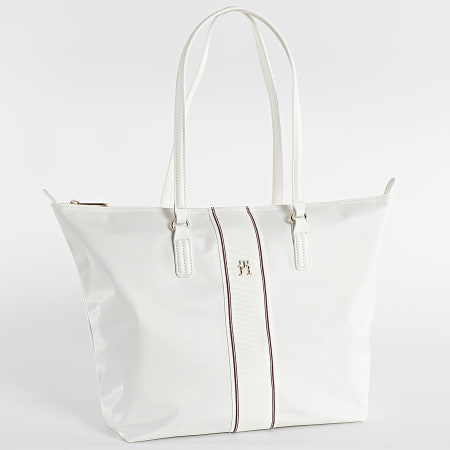 Tommy Hilfiger - Sac A Main Femme Poppy Tote Corp 7205 Blanc