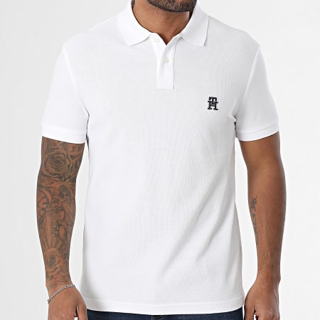 Tommy Hilfiger - Polo Manches Courtes 3167 Blanc