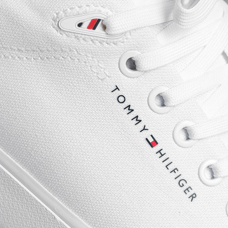 Tommy Hilfiger - Baskets Hi Vulc Low Core Canvas 5396 White