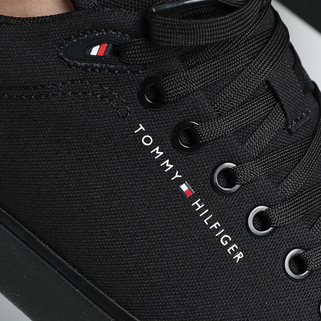 Tommy Hilfiger - Baskets Hi Vulc Low Core Canvas 5396 Black