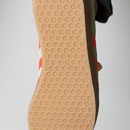Adidas Originals - Baskets Gazelle W JH7212 Semi Green Semi Orange Gum 3