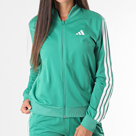 Conjunto De Chándal A Bandas Mujer Stripes JD2687 Verde