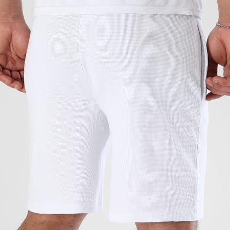 BOSS - Short Jogging Waffle 50535884 Blanc