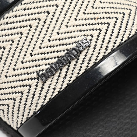 Havaianas - Chanclas Mujer You Trancoso Premium Negro Beige Claro